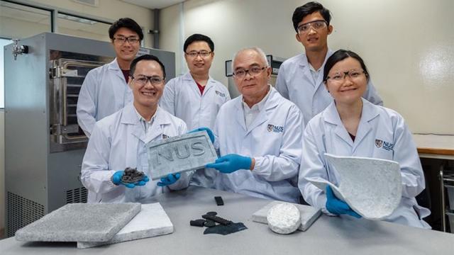 新加坡科学家将废旧轮胎橡胶转换为多用途气凝胶